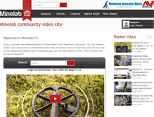 Tablet Screenshot of minelab.tv